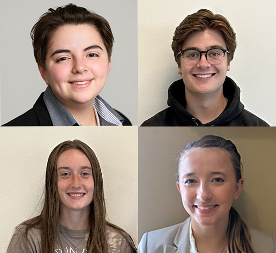 Women poses in nursing jacket.
